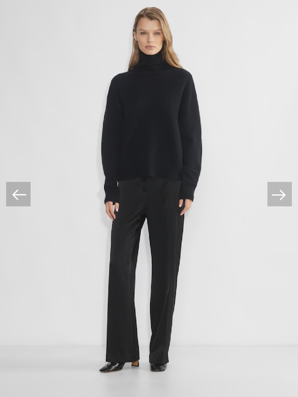 Babaton Agency Satin Dress Pants